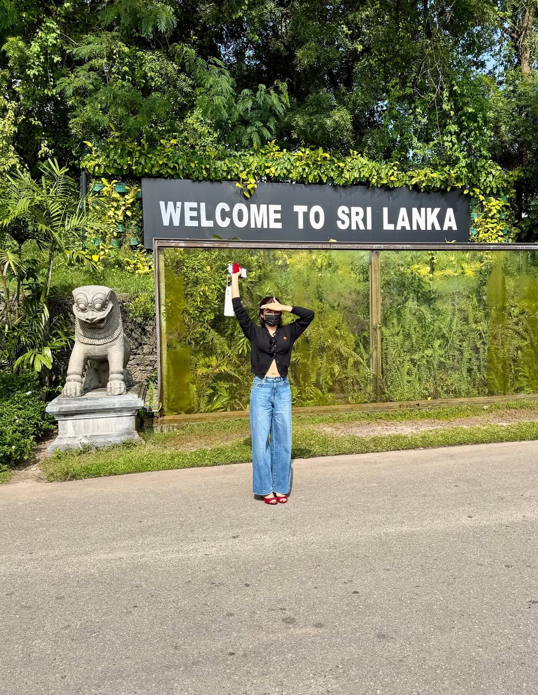 Rashmika Mandanna Srilanka tour photos