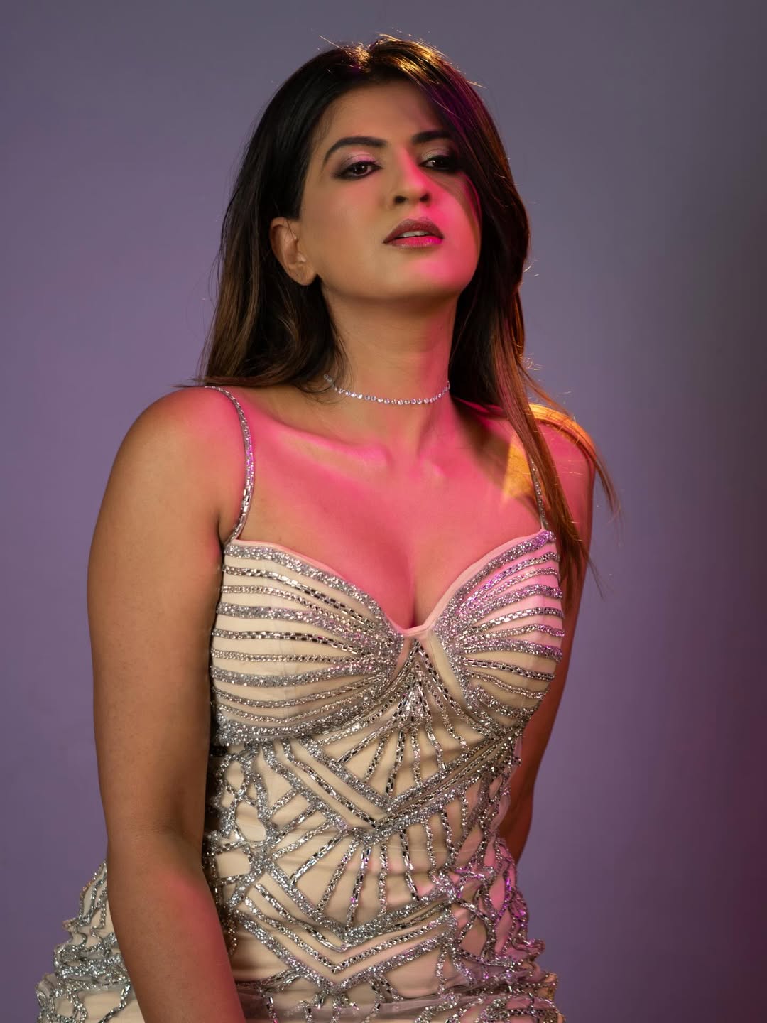 Risha Gowda dazzles with bold dress and confidence