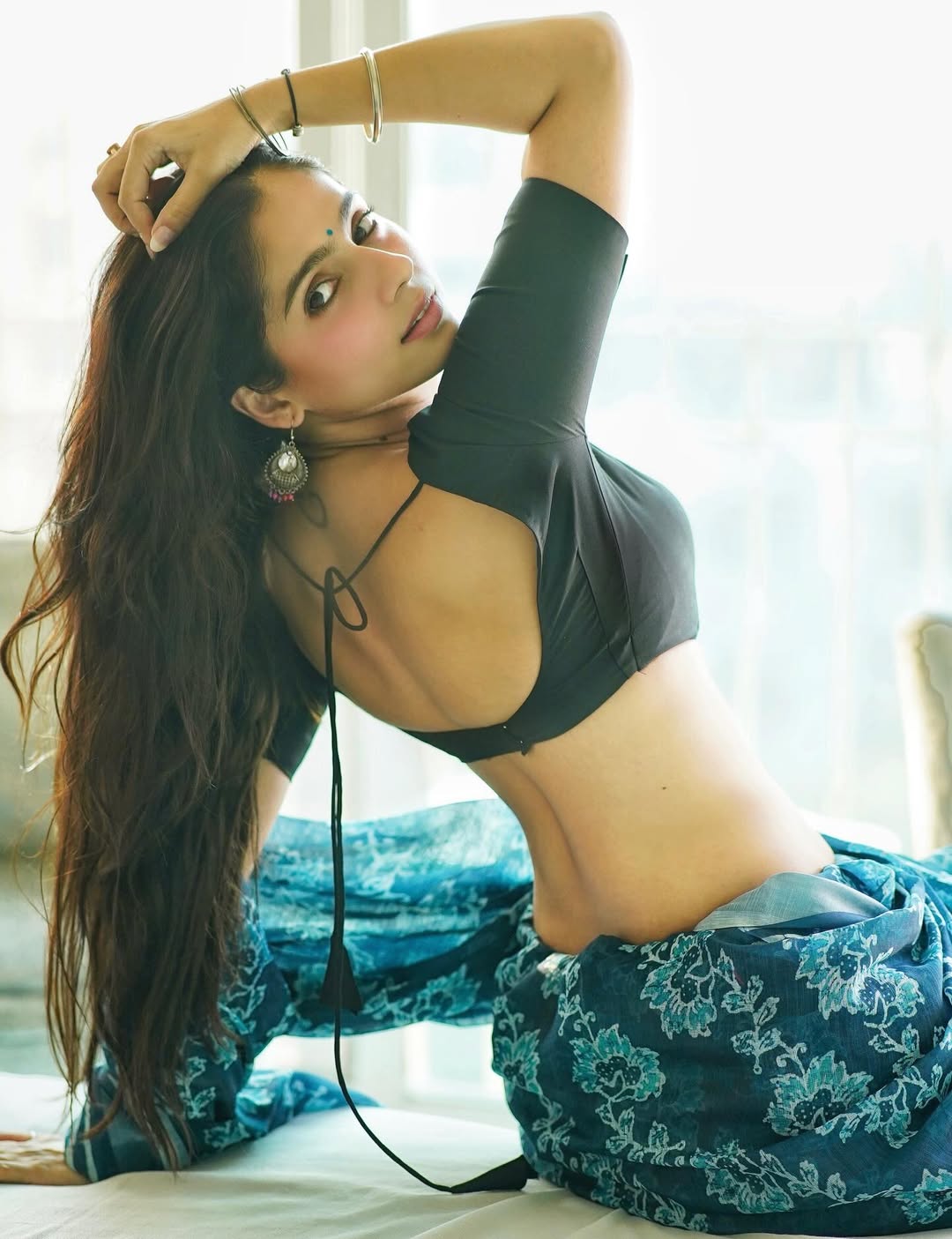 Rose Sardana serving elegance with confident sass