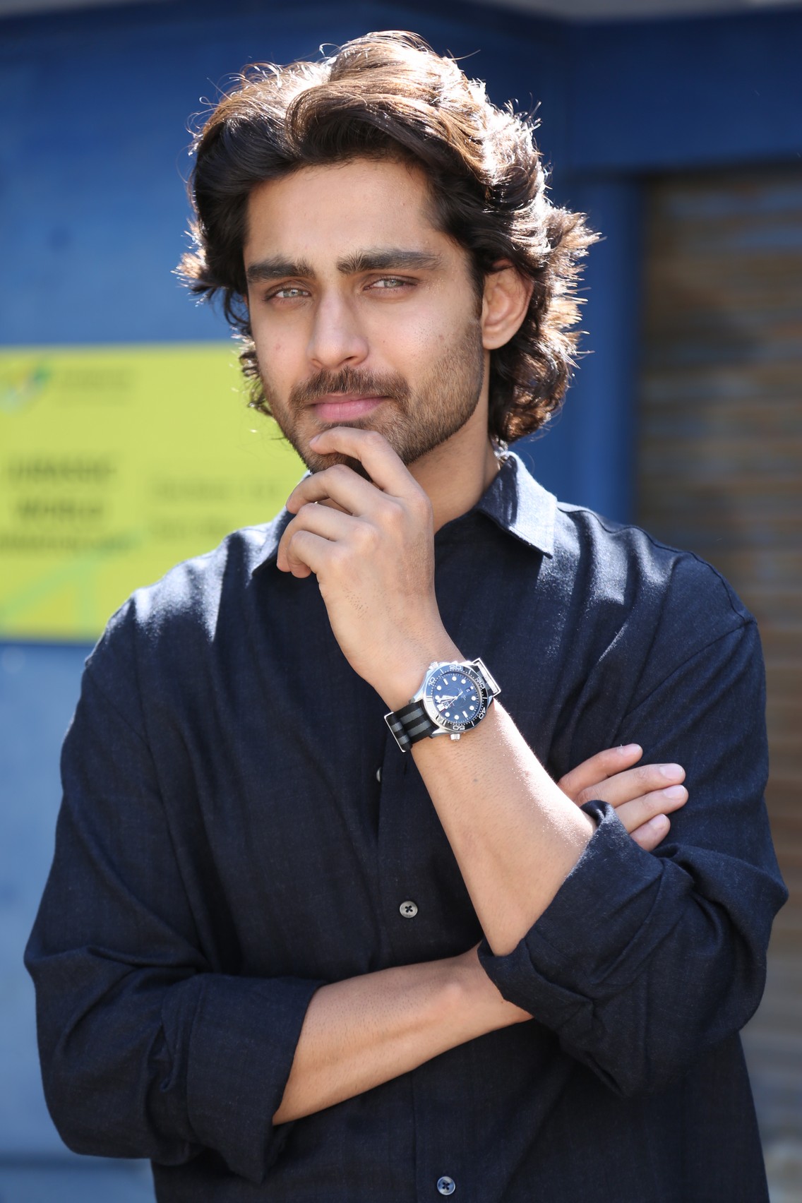 Roshann Meka rocking a sleek look with statement watch