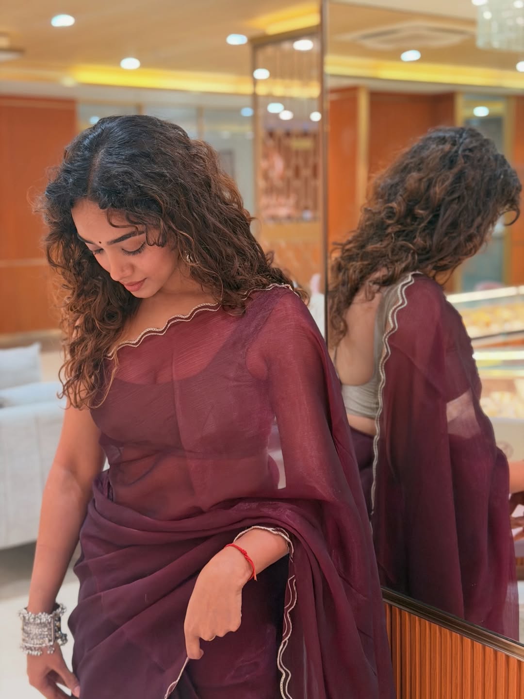 Saanve Megghana serving bold style with sheer elegance