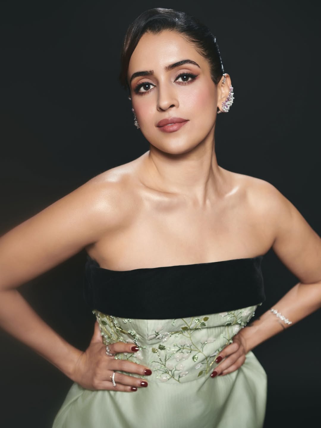 Sanya Malhotra shining with elegant attitude and charm