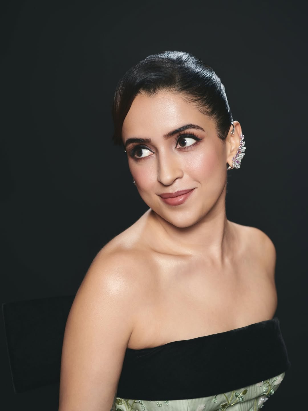 Sanya Malhotra serving effortless chic with stylish whispers