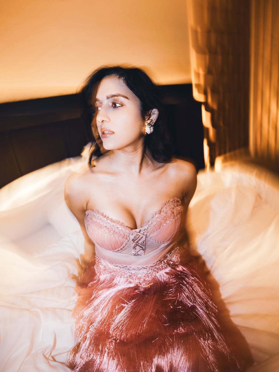 Shirley Setia elegant look in stunning dress