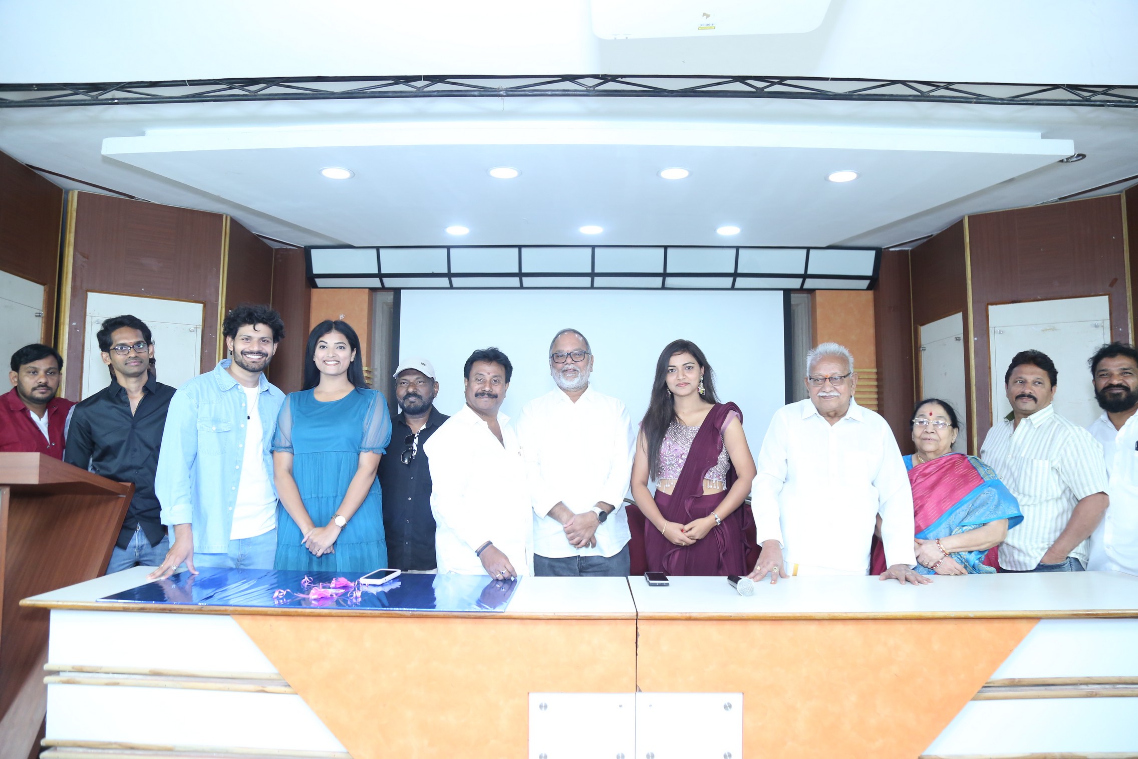 Siddu Gadi Love Story cast arriving at press meet