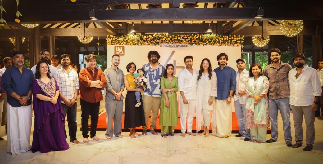 Suriya 47 Pooja Ceremony: Nazriya Nazim Joins, Jyothika Steals the Spotlight