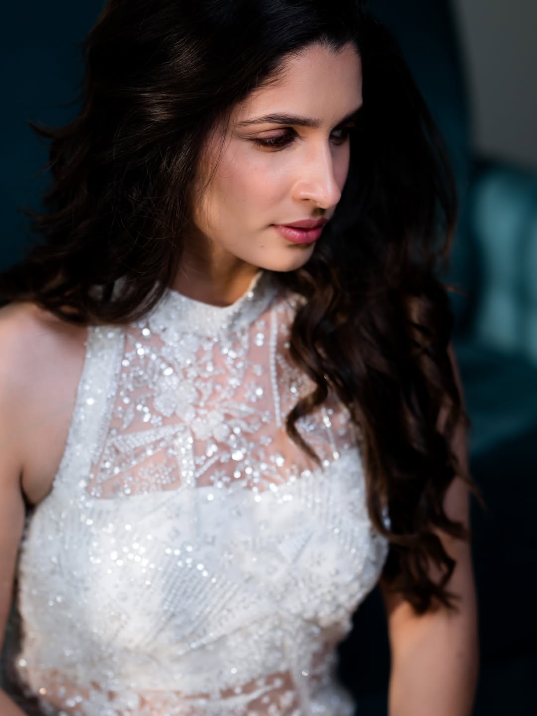 Tejaswini Sharma chic shimmering style with confident flair