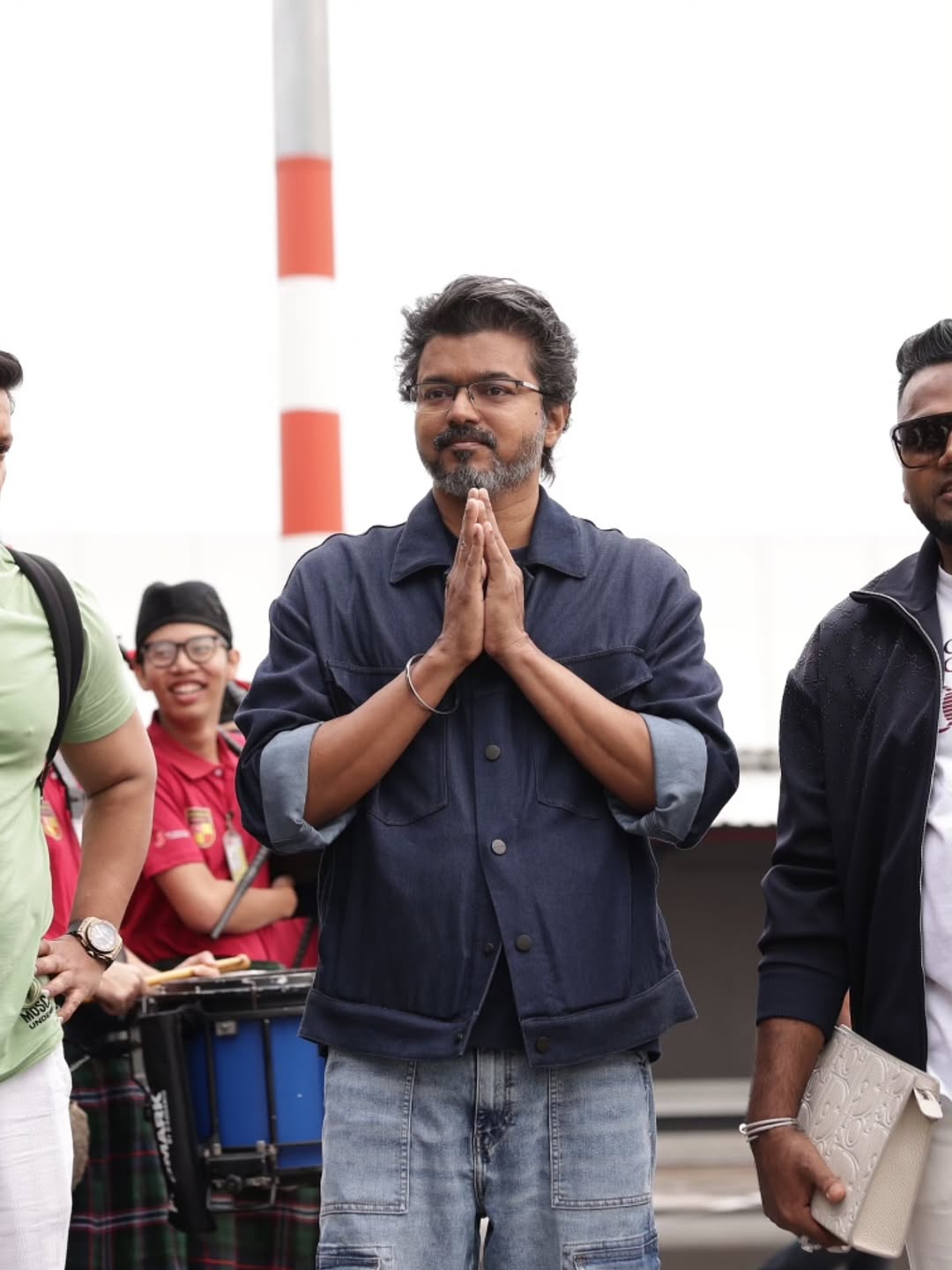 Thalapathy Vijay Reached Malaysia For Jana Nayagan Audio Luanch Photos Rules Social