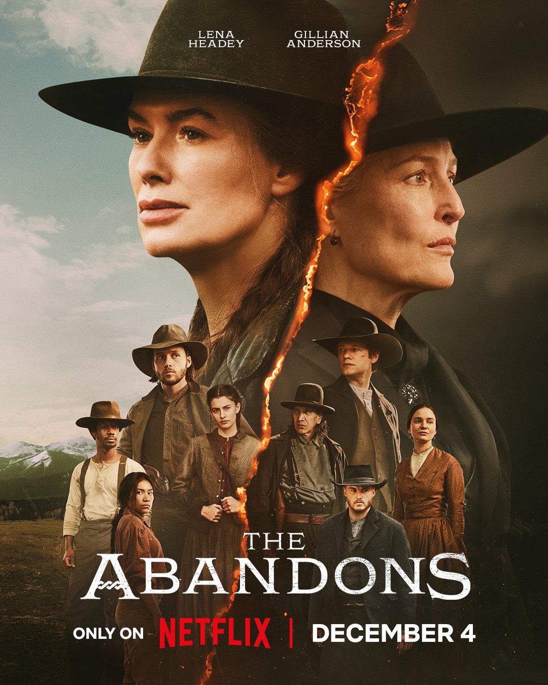 The Abandons: Netflix’s Bold New Frontier Drama Takes Center Stage