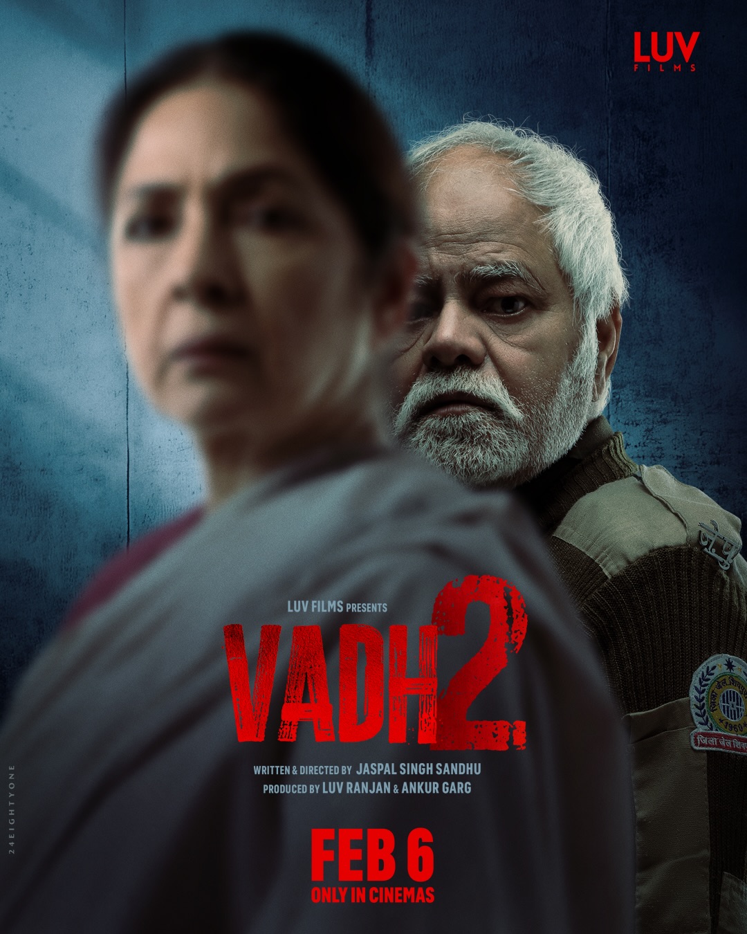 Neena Gupta and Sanjay Mishra in Vadh 2 poster