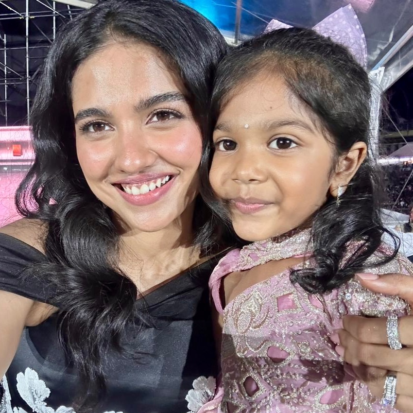 Vijay Jana Nayagan Movie Reel Daughter Lithanya Sivabalan Superb Clicks