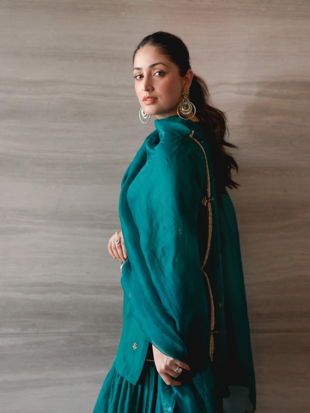 Yami Gautam elevating teal fashion with effortless chic