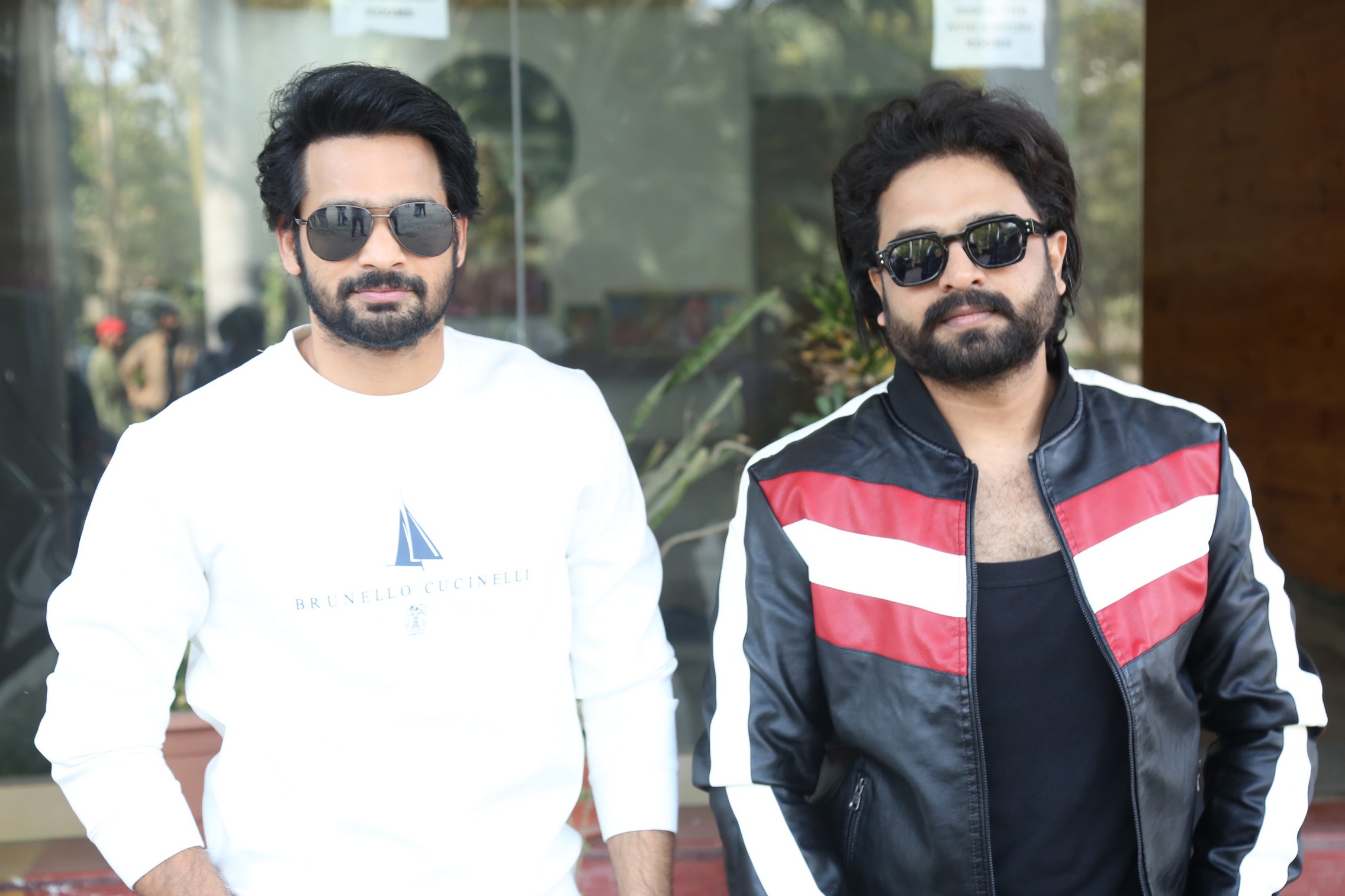 Film team celebrating trailer launch