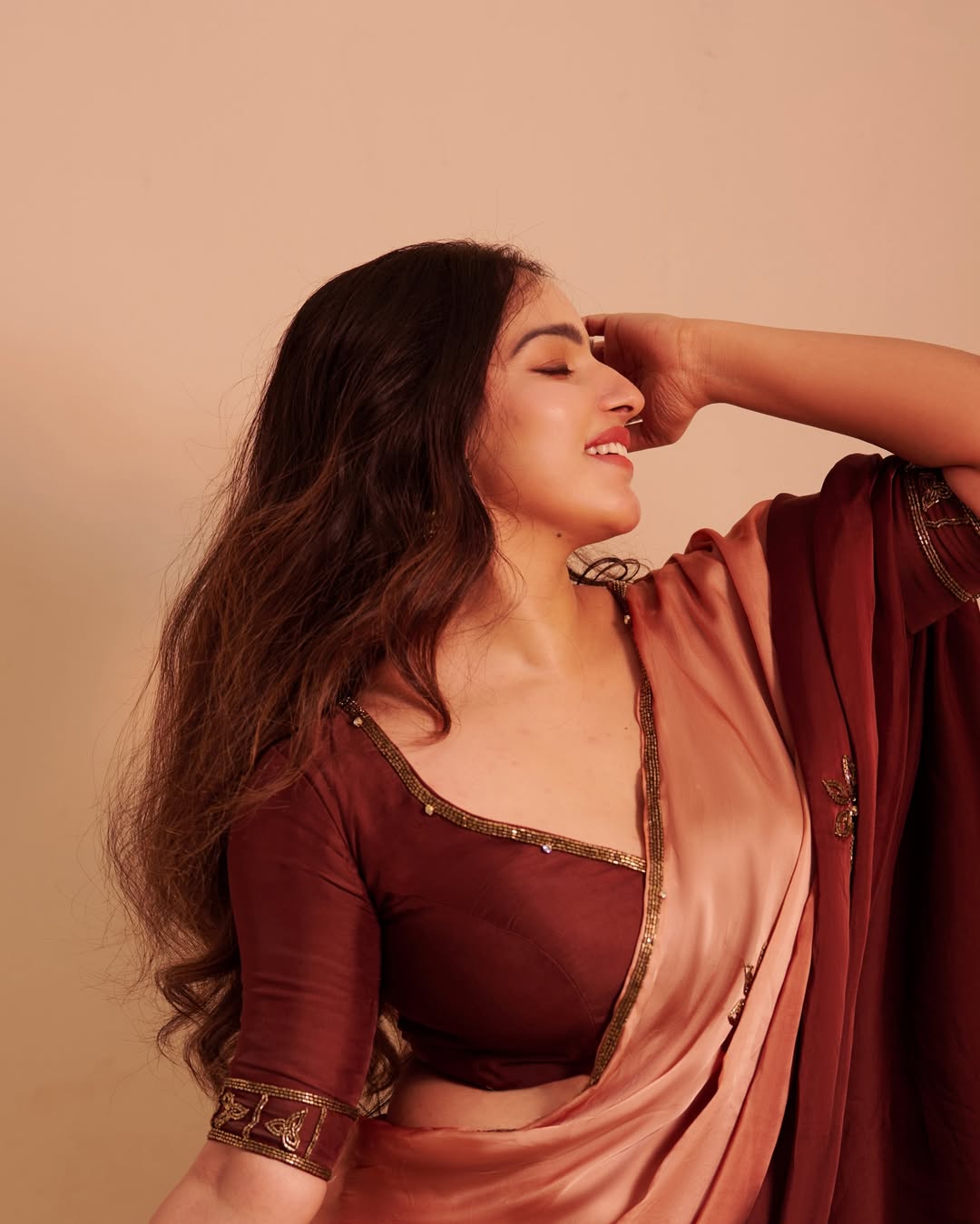 Malavika Menon glowing in elegant saree with sass