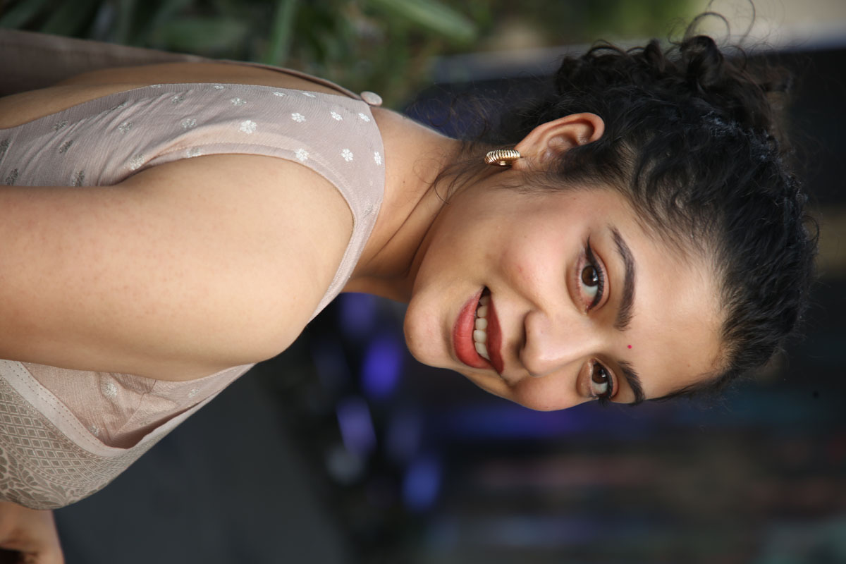 Varsha Bollamma flaunting chic elegance with natural confidence