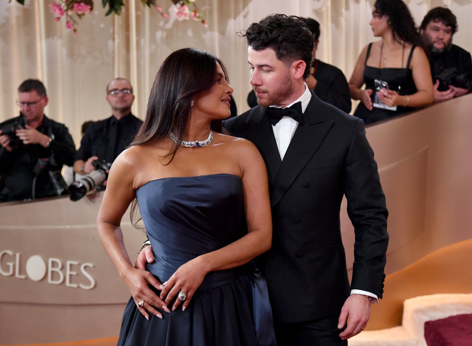 Priyanka Chopra Jonas and Nick Jonas Light Up the Carpet
