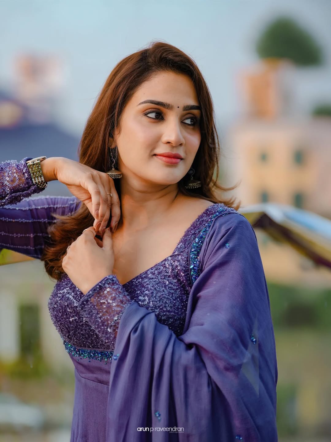 Aditi Ravi shines with elegance and playful sass