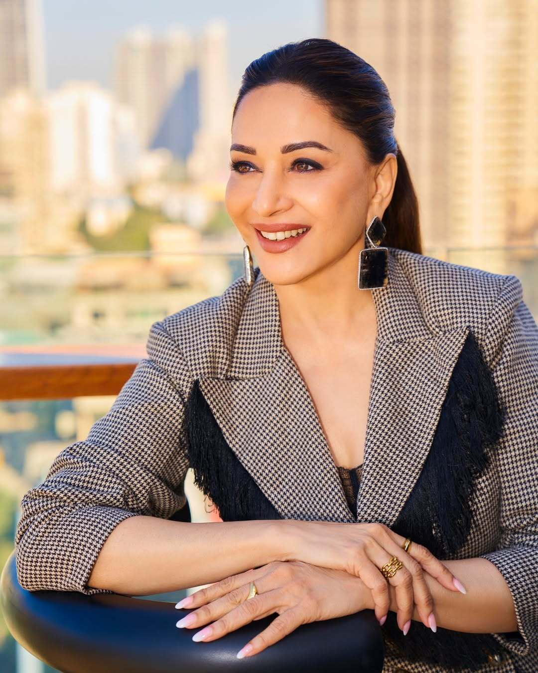 Age is just a number Madhuri Dixit’s latest photoshoot is giving major fashion goals