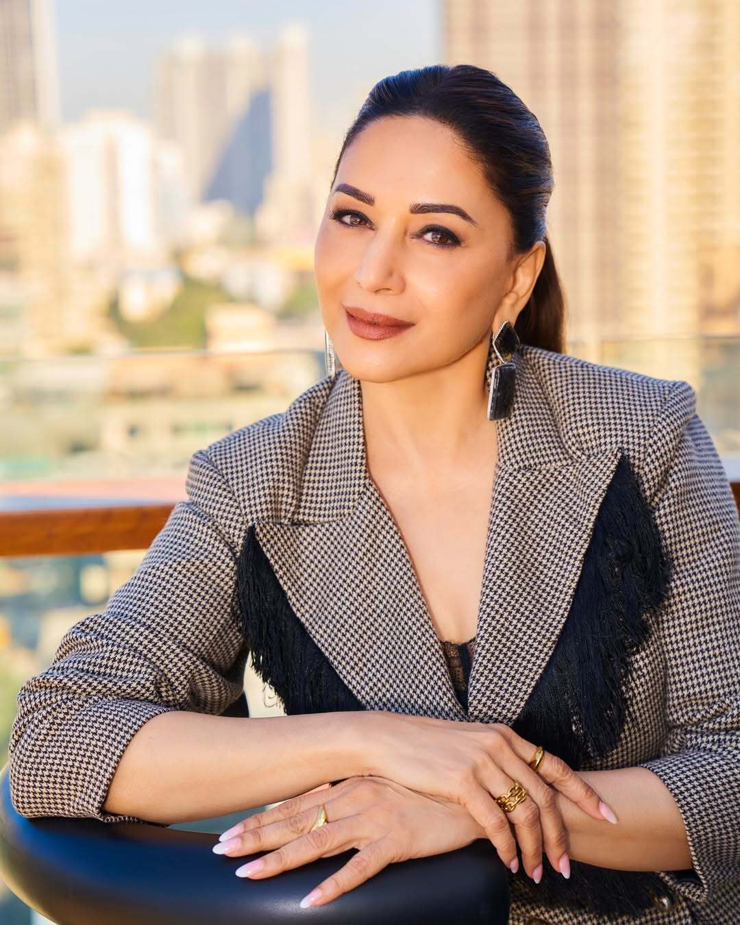 Age is just a number Madhuri Dixit’s latest photoshoot is giving major fashion goals