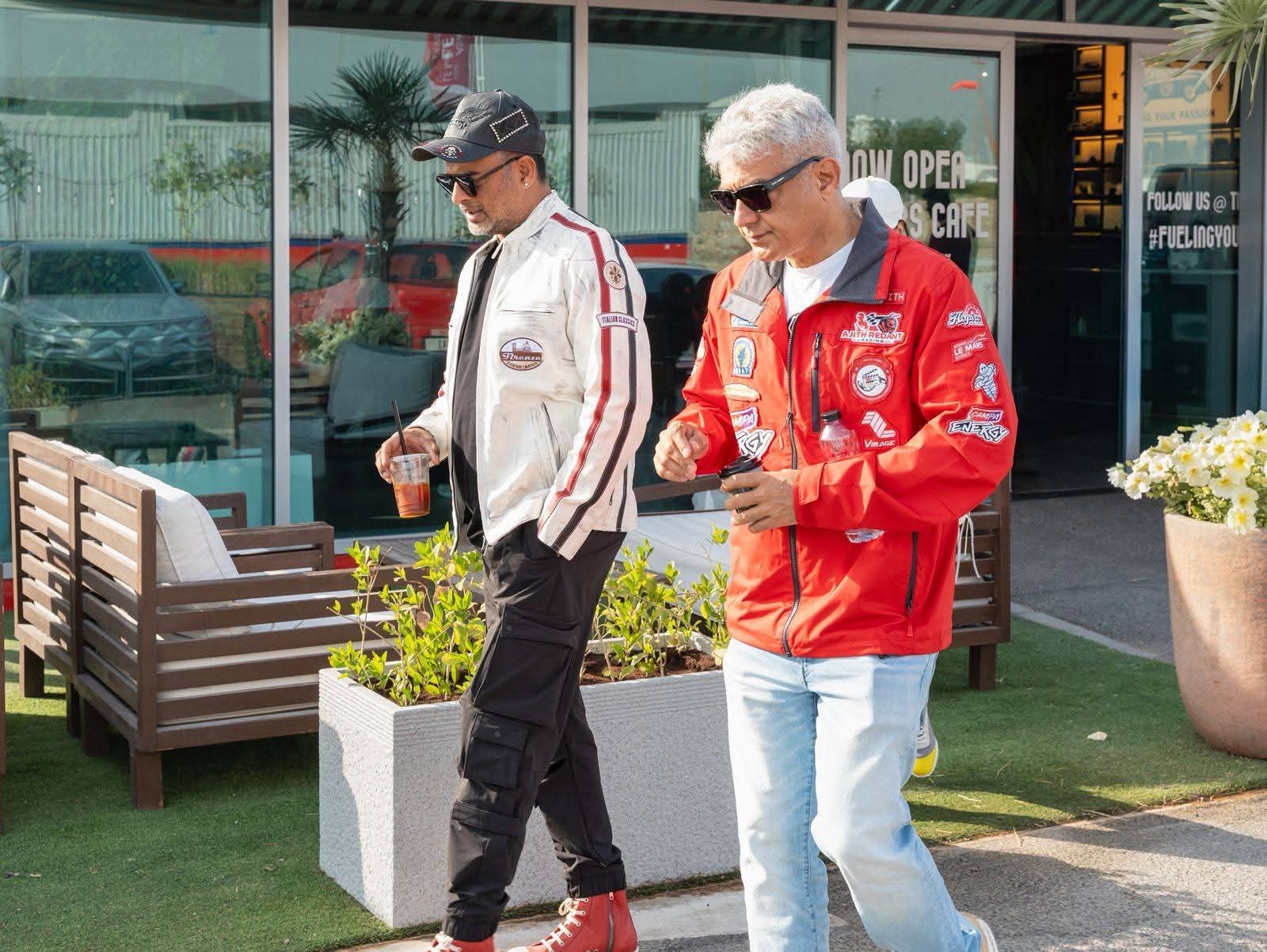 Ajith and Madhavan’s Dubai Meet Photos Go Viral Amid Racing Commitments