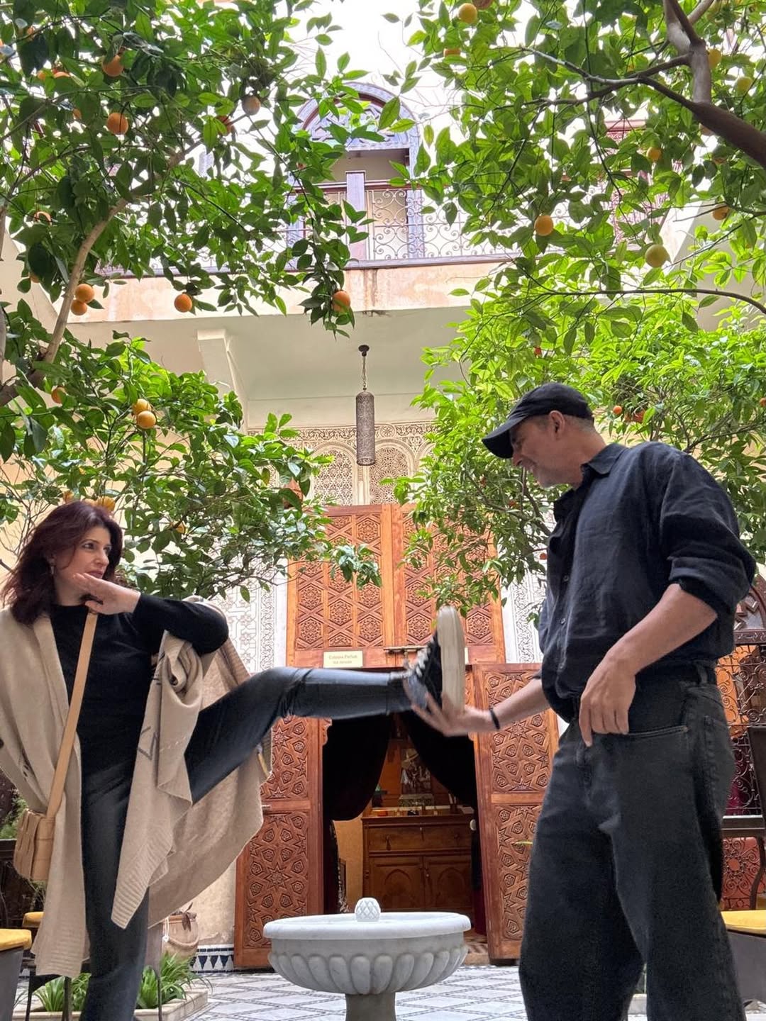 Akshay and Twinkle Returning From Special Trip