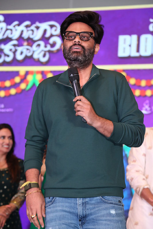 Producer Naga Vamsi speaking at event