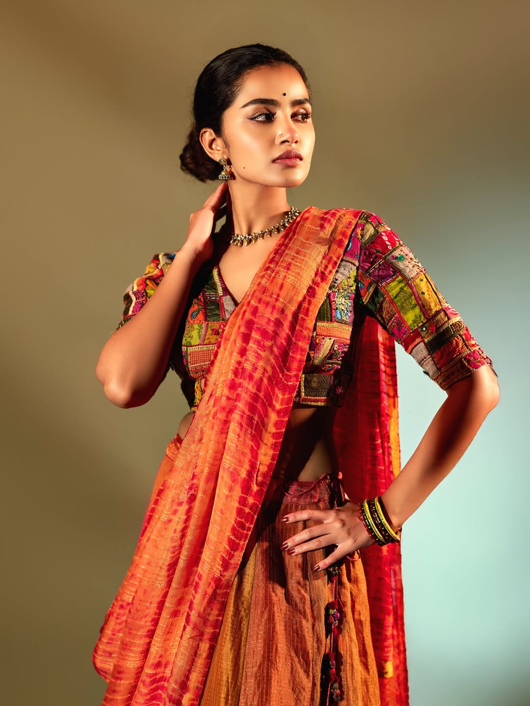 Anupama Parameswaran rocks traditional look with modern twist