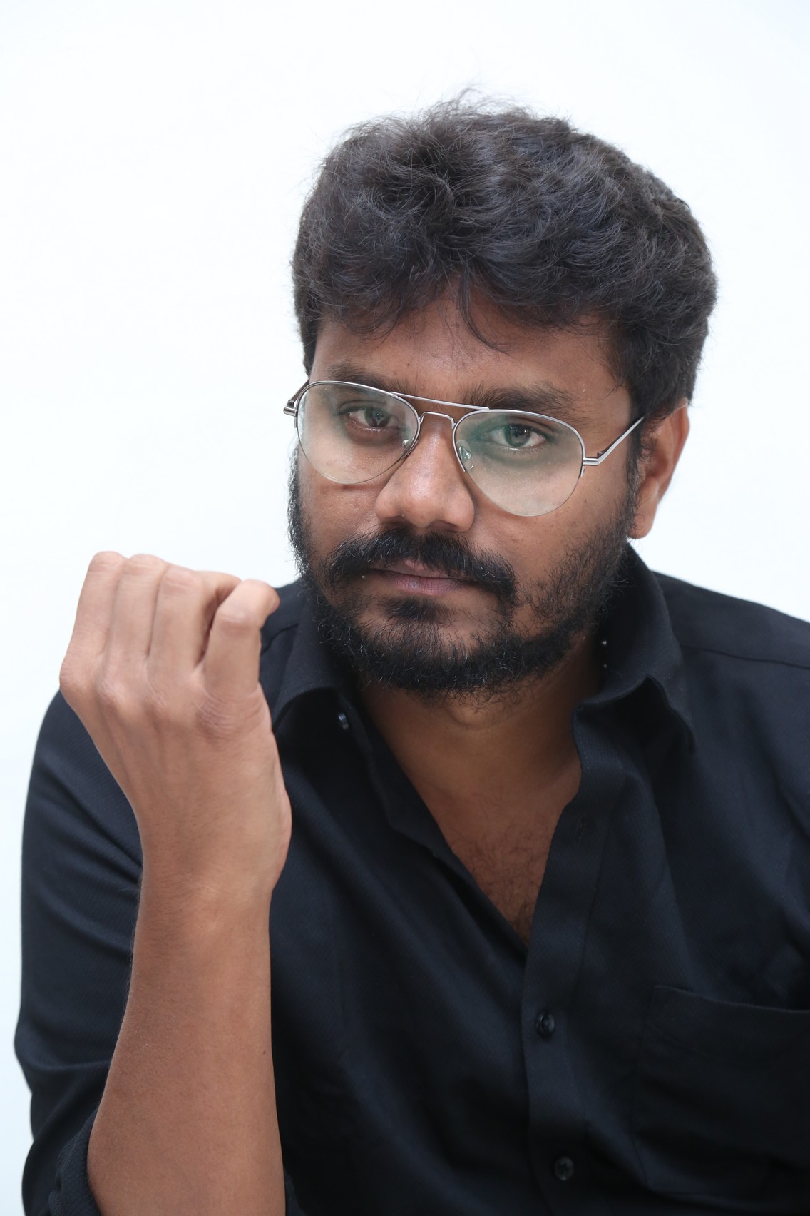 AR Sajeev sharp monochrome look with confidence