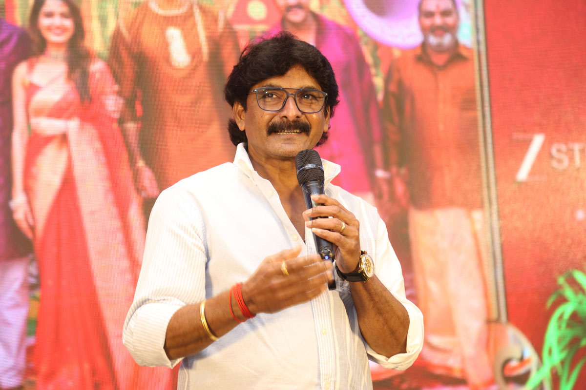 DOP Prasad Murella giving speech at success meet