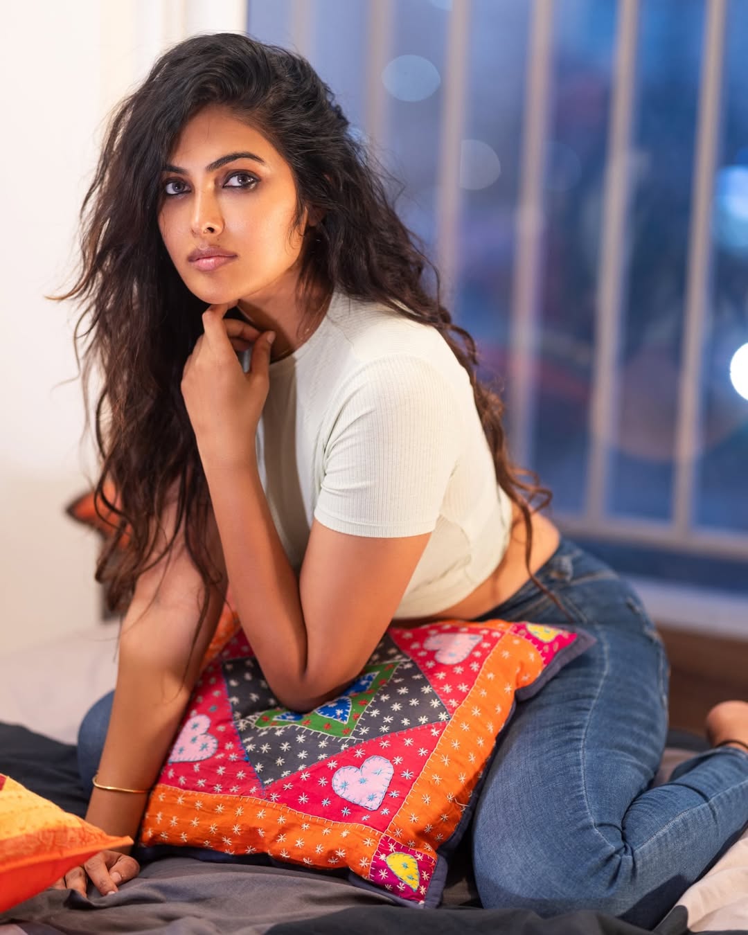 Divi Vadthya stuns in simple tee and jeans