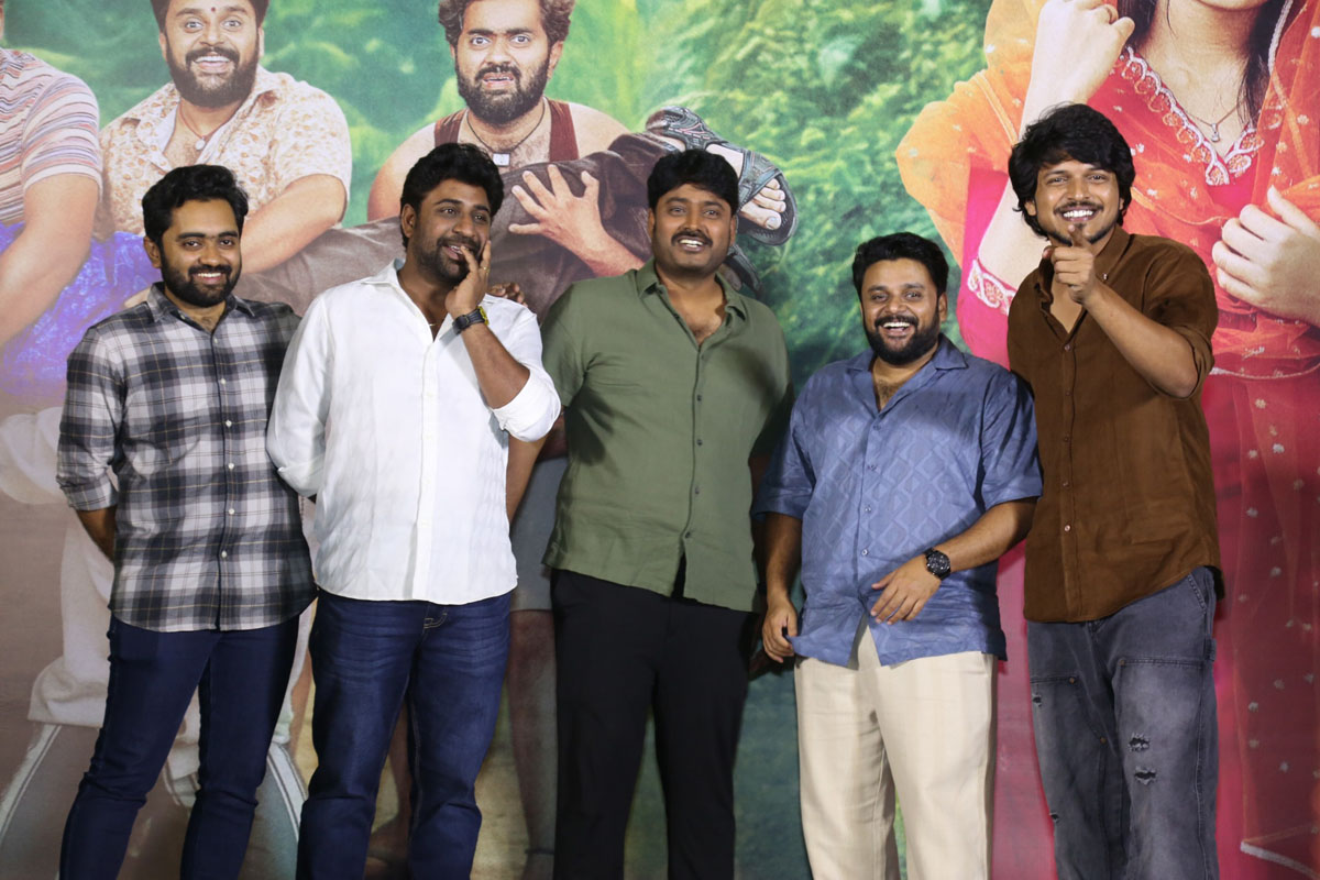 Candid moment from Godari Gattupaina event