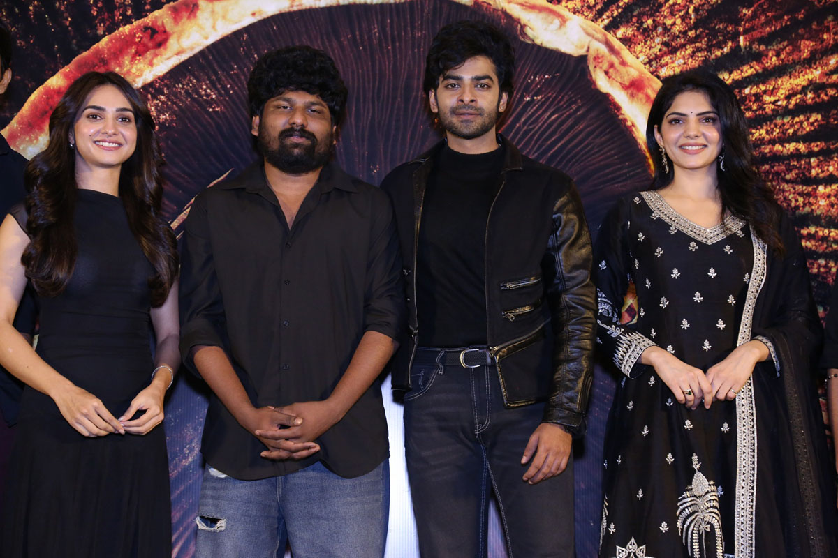 Shabara lead cast with director Prem Chand Kilaru