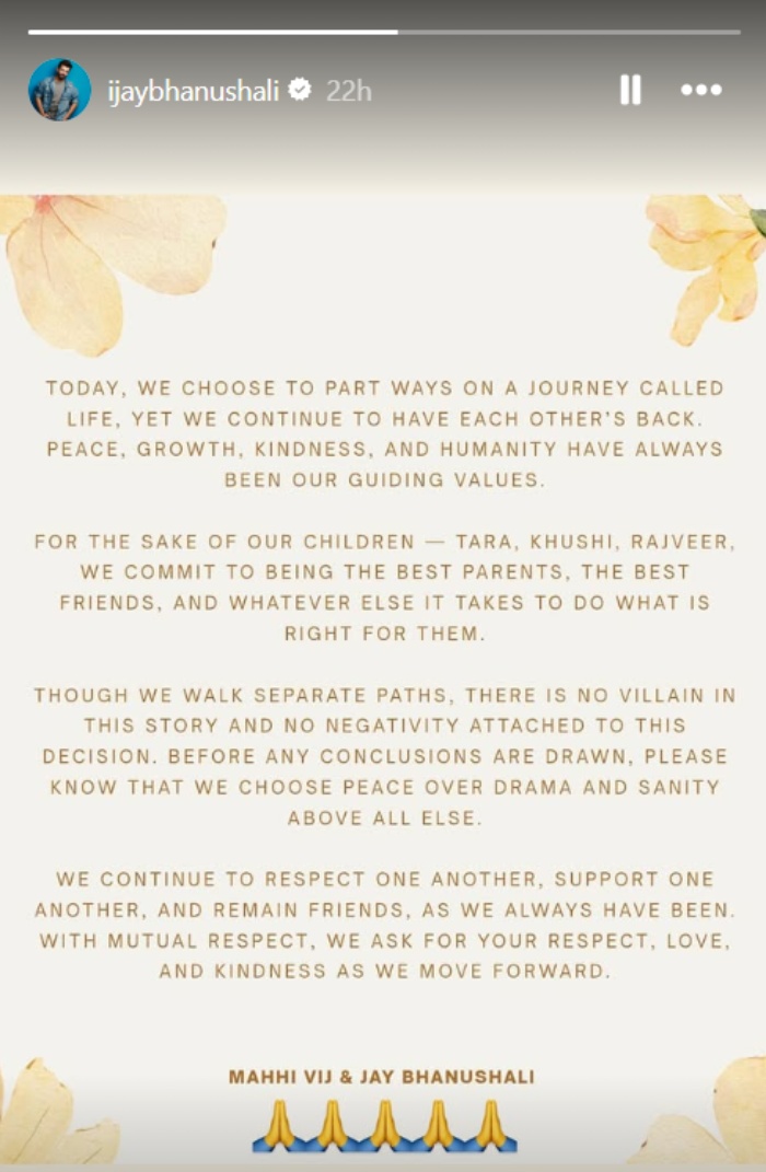 A Joint Decision, Not a Sudden One