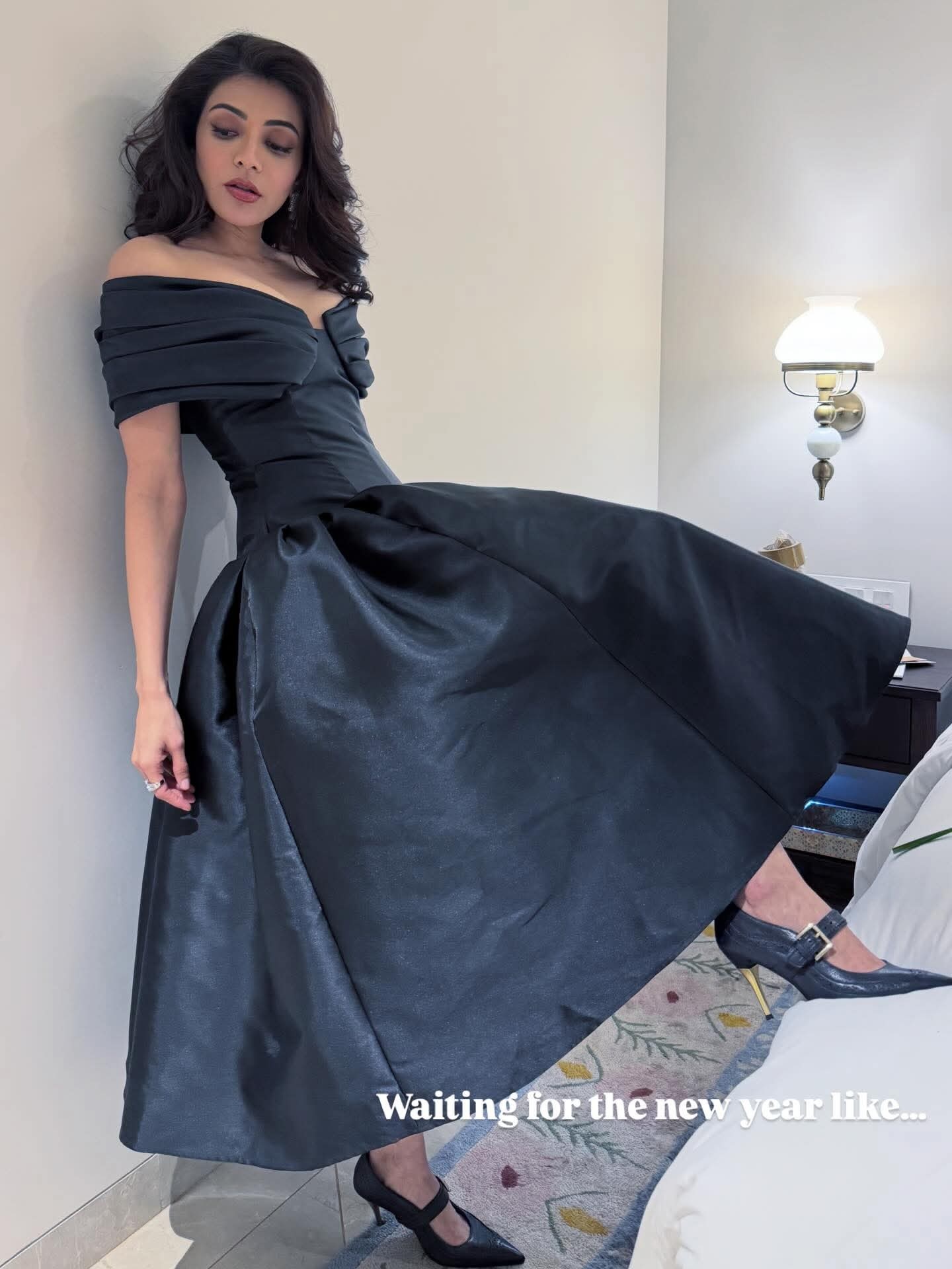 Kajal Aggarwal’s Festive New Year Photos Take the Internet by Storm