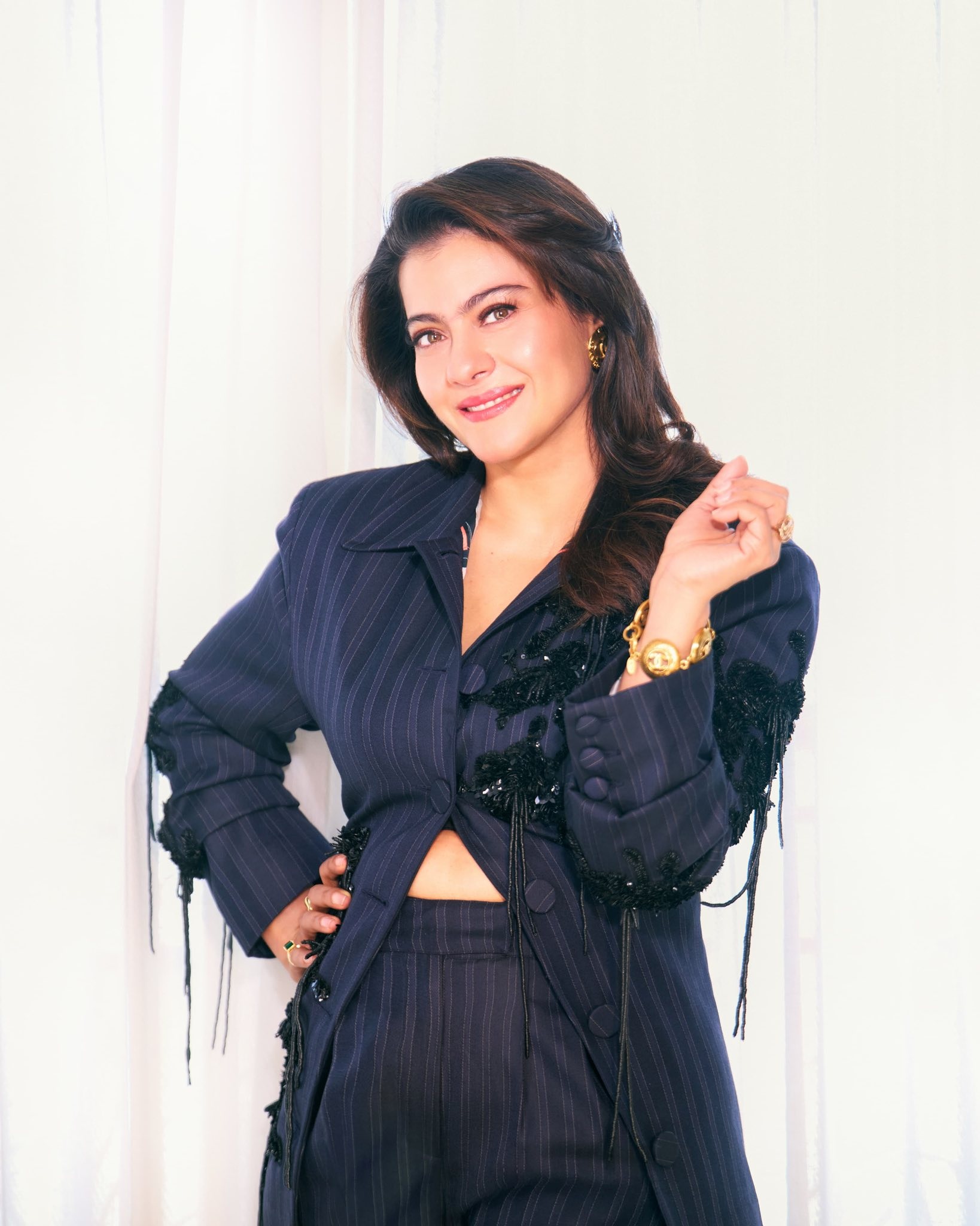 Kajol Turns Heads With Stunning Modern Outfit Photos at 51