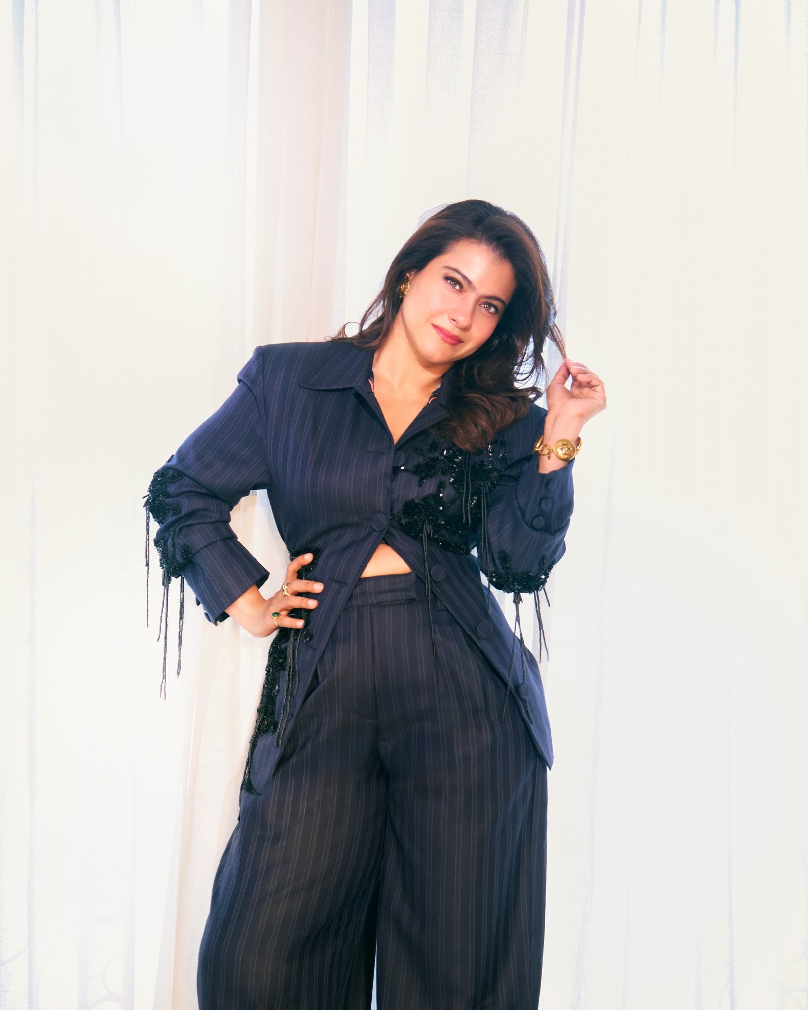 Kajol Turns Heads With Stunning Modern Outfit Photos at 51