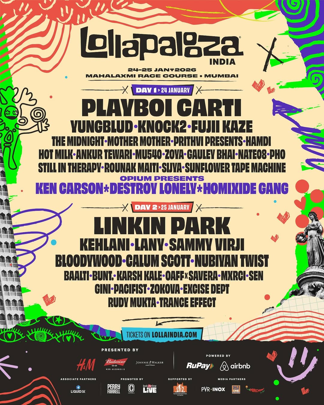 Day 1 Lineup: A Global Soundstorm