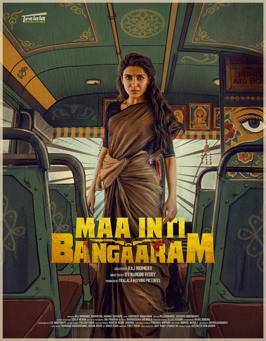 Samantha Ruth Prabhu in Maa Inti Bangaaram first poster