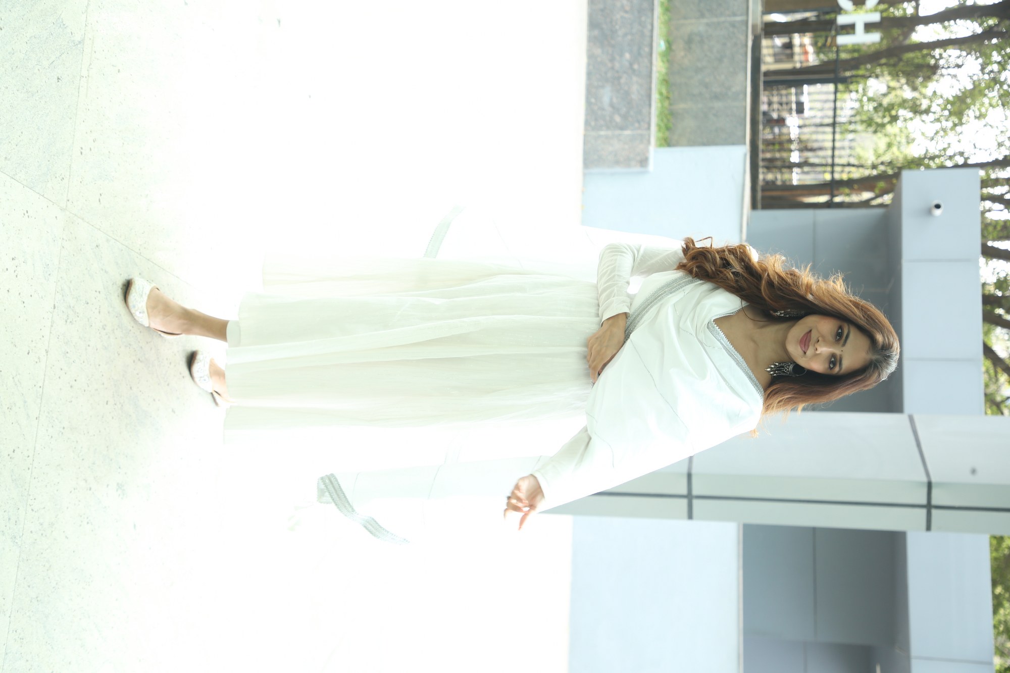 Malavika Mohanan stuns in elegant monochrome white style