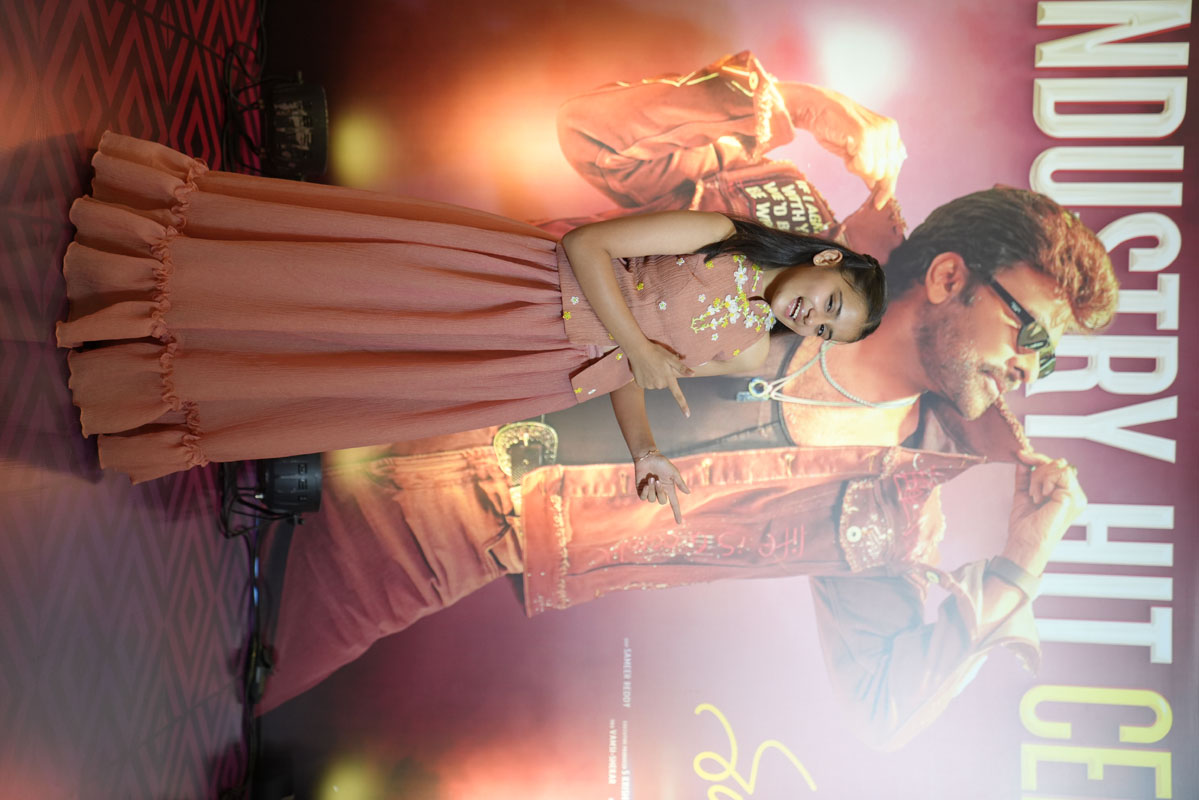 Child artist Kushi posing at celebrations