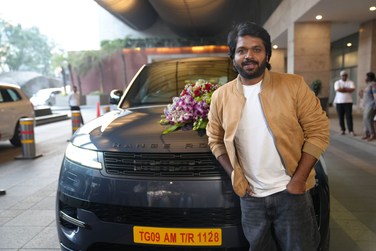 Anil Ravipudi with new Land Rover