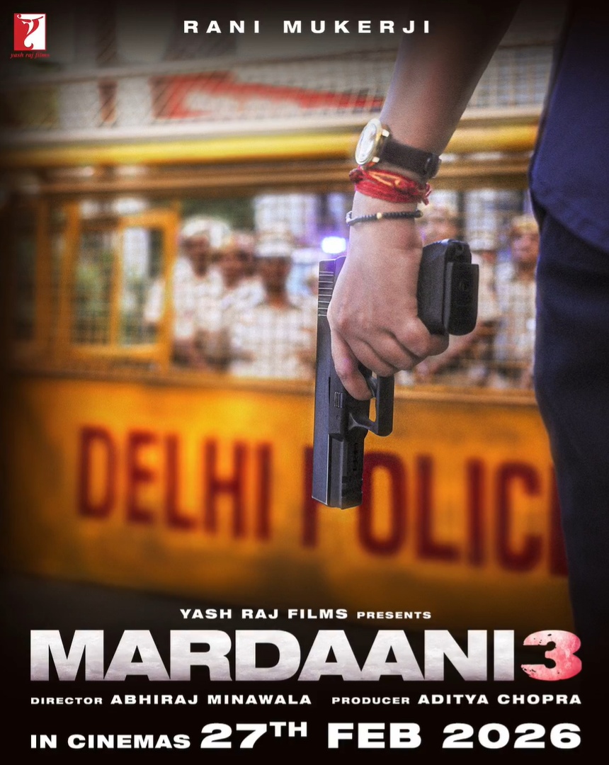 Mardaani 3 teaser poster hinting at intense crime drama