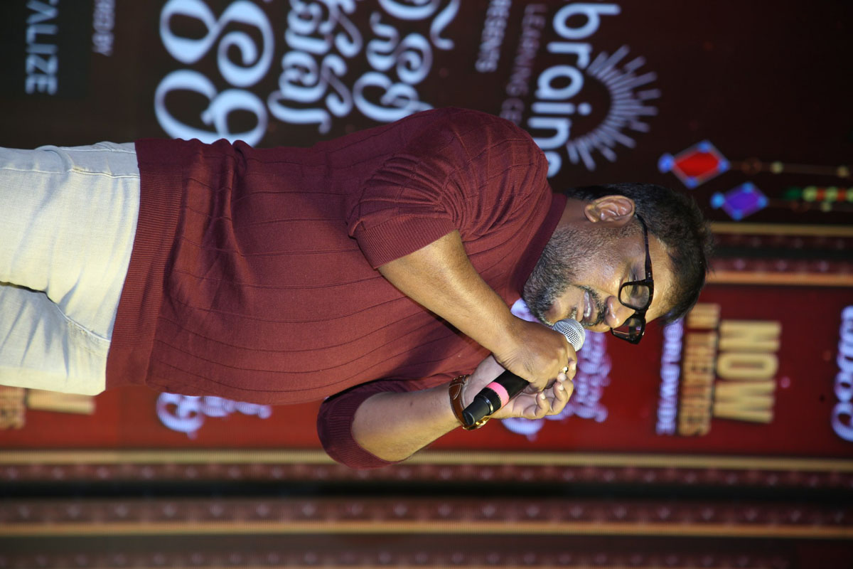 Director Trinadha Rao Nakkina speaking at success meet