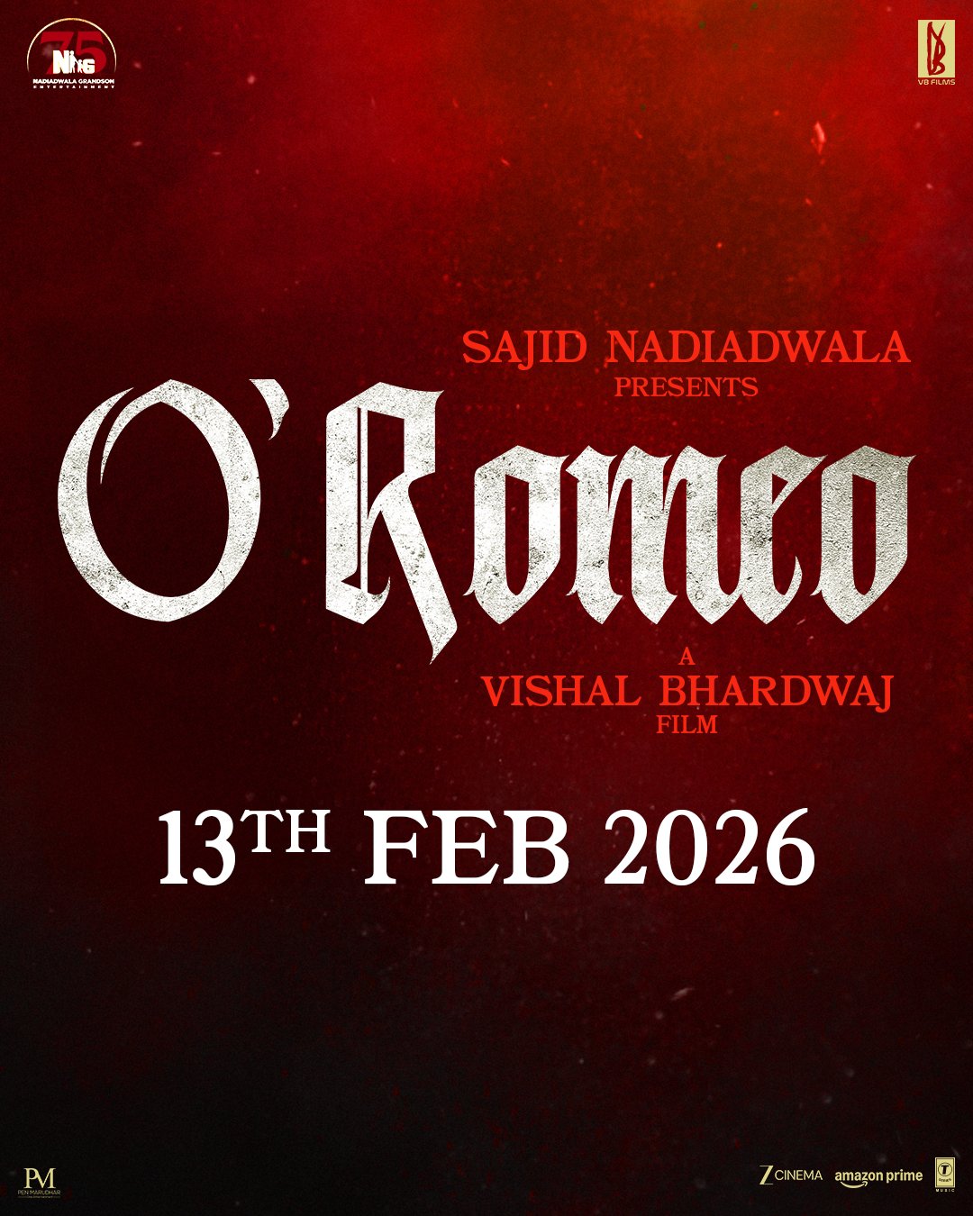 O'Romeo theatrical release date poster