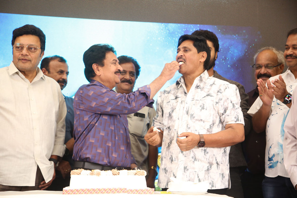 Producer Atchi Reddy birthday celebration moment
