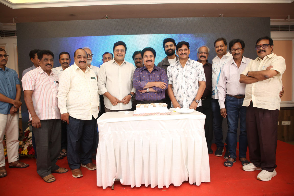 Atchi Reddy birthday celebration candid