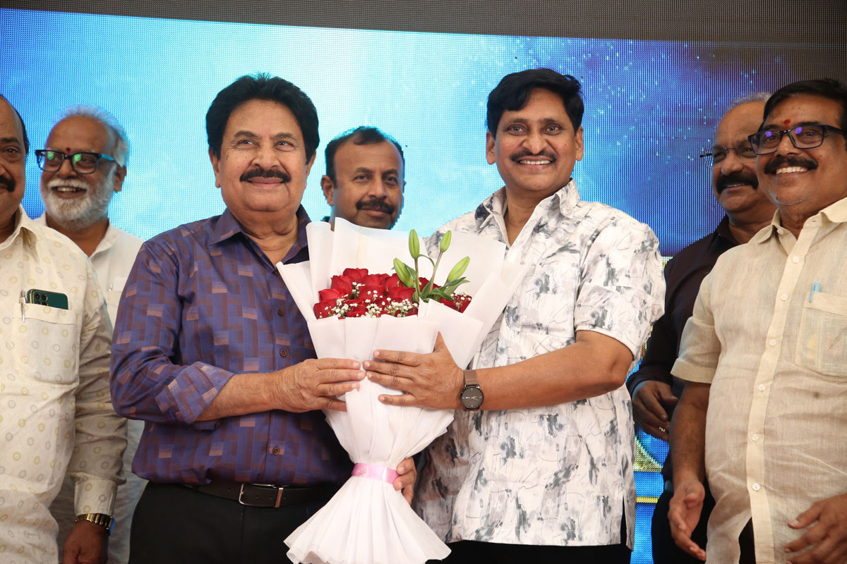 Producer Atchi Reddy birthday smile