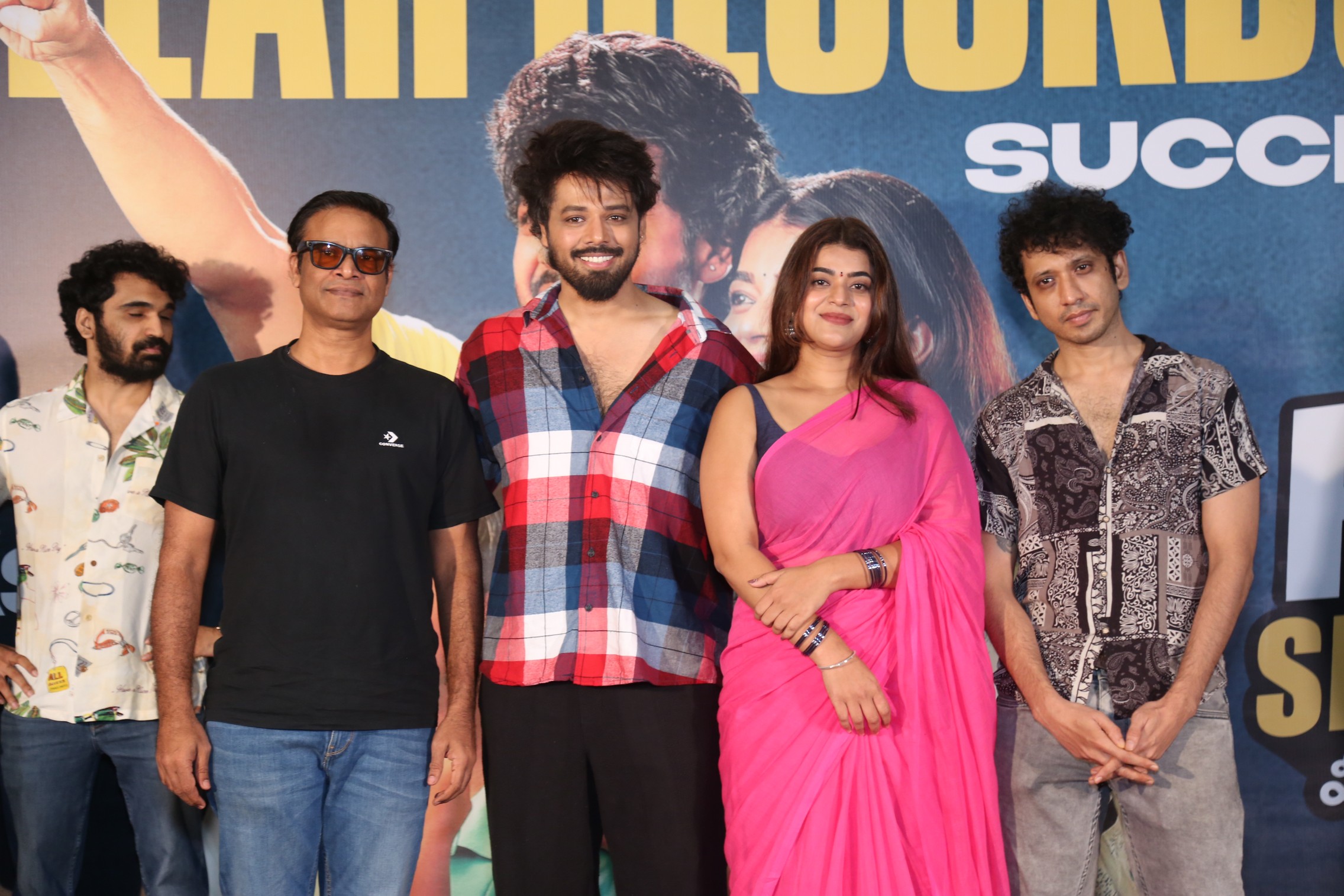 Venkat Siddareddy with Shree Nandu Yaamini Bhaskar Varun Reddy