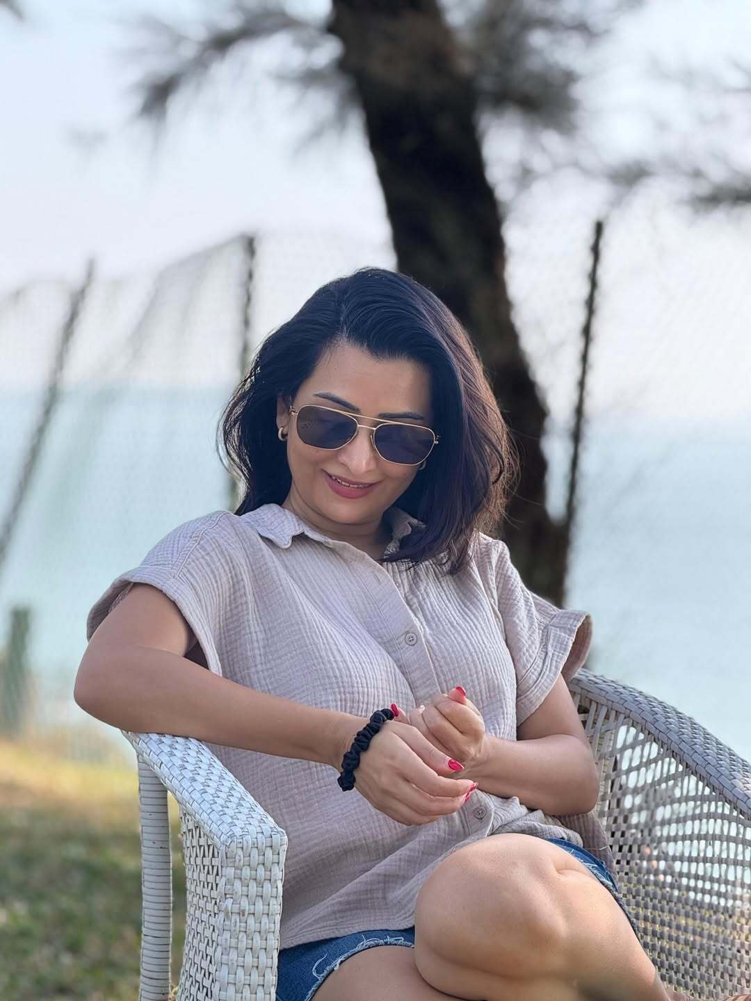 Radhika Pandit’s candid moments: Embracing simplicity and smiles