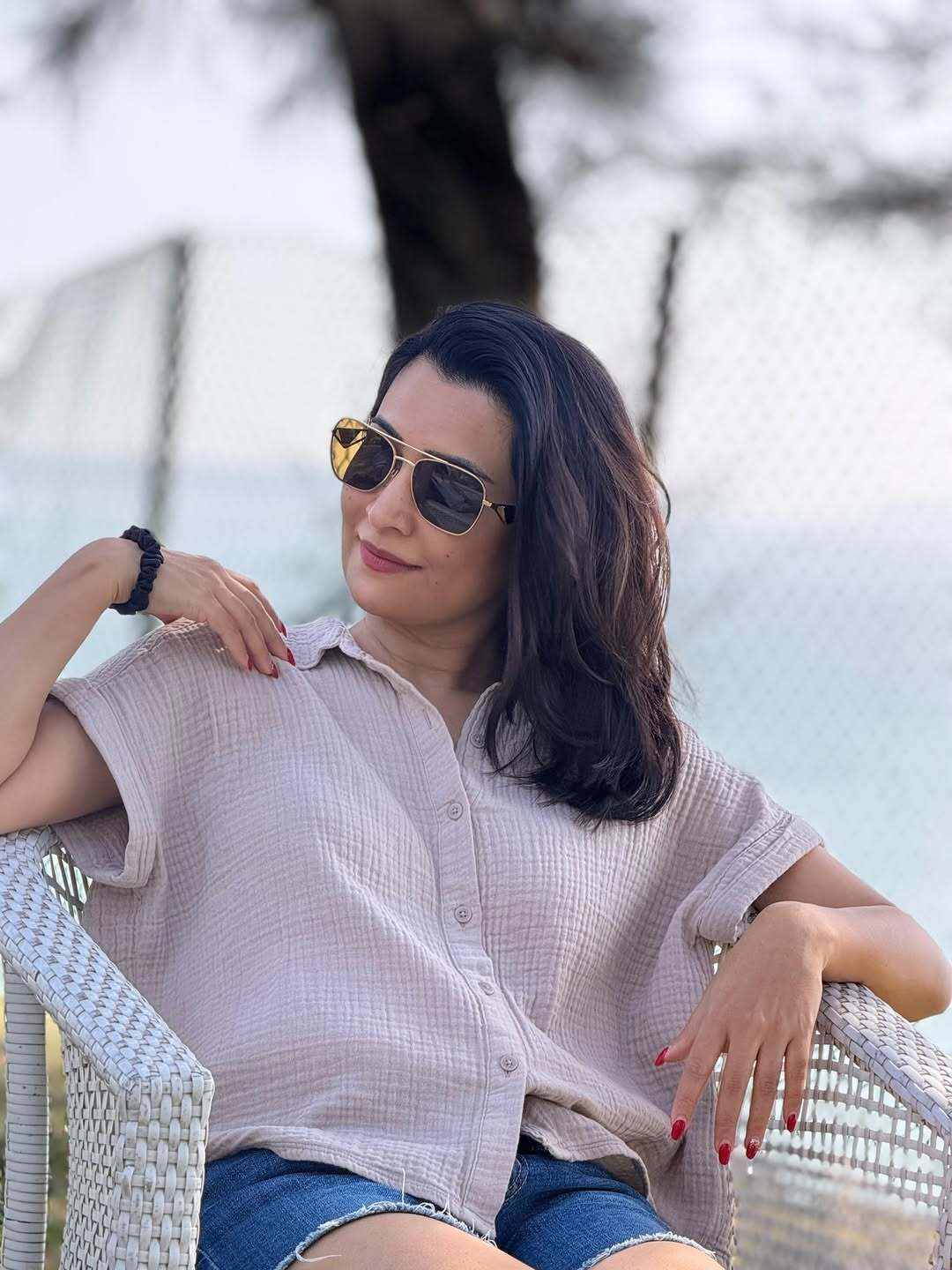 Radhika Pandit’s candid moments: Embracing simplicity and smiles